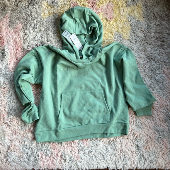 NWT Richer poorer recycled fleece hoodie in sage - Picture 1 of 5